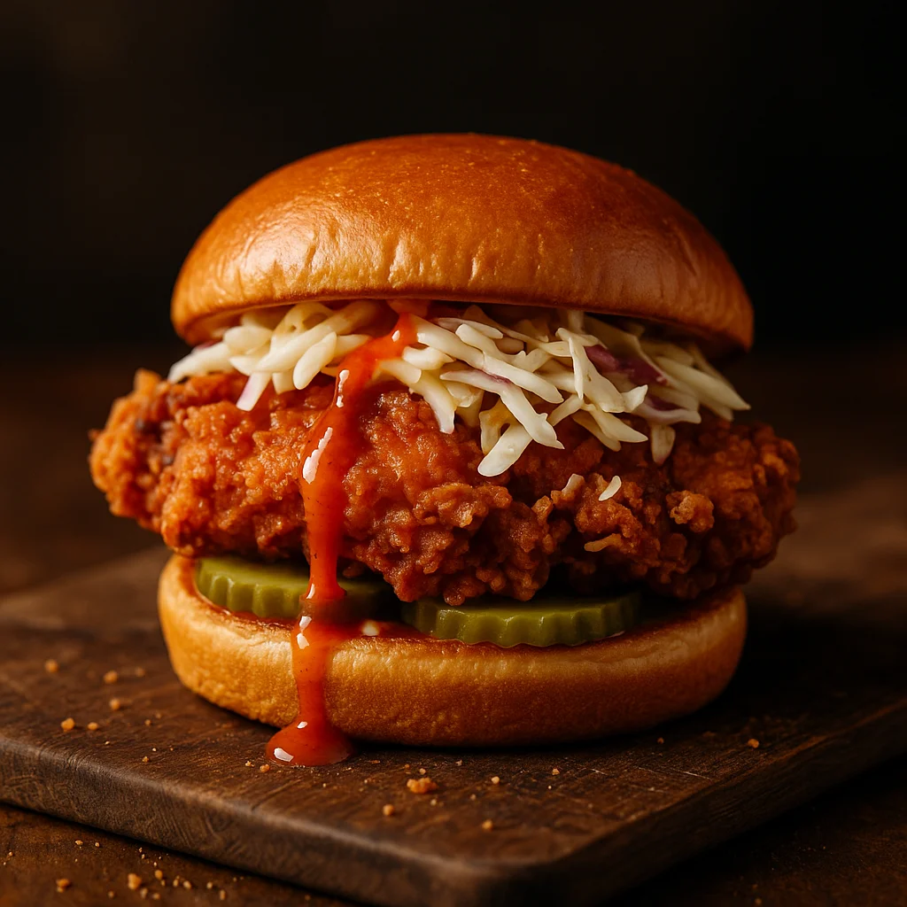 Crazy Fried Chicken Sandwiches