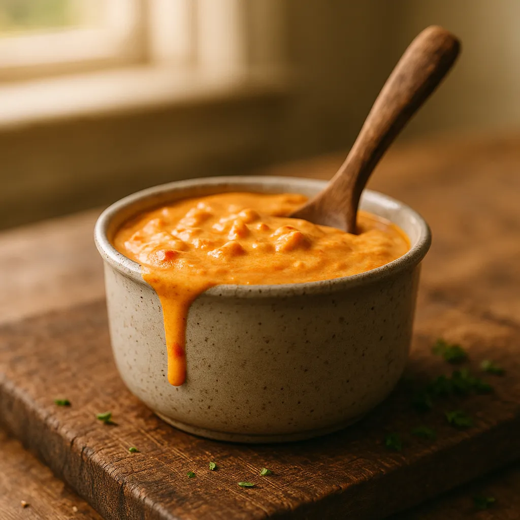 Buffalo chicken cream cheese sauce