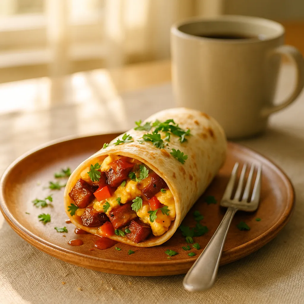 Bussin Breakfast Burrito