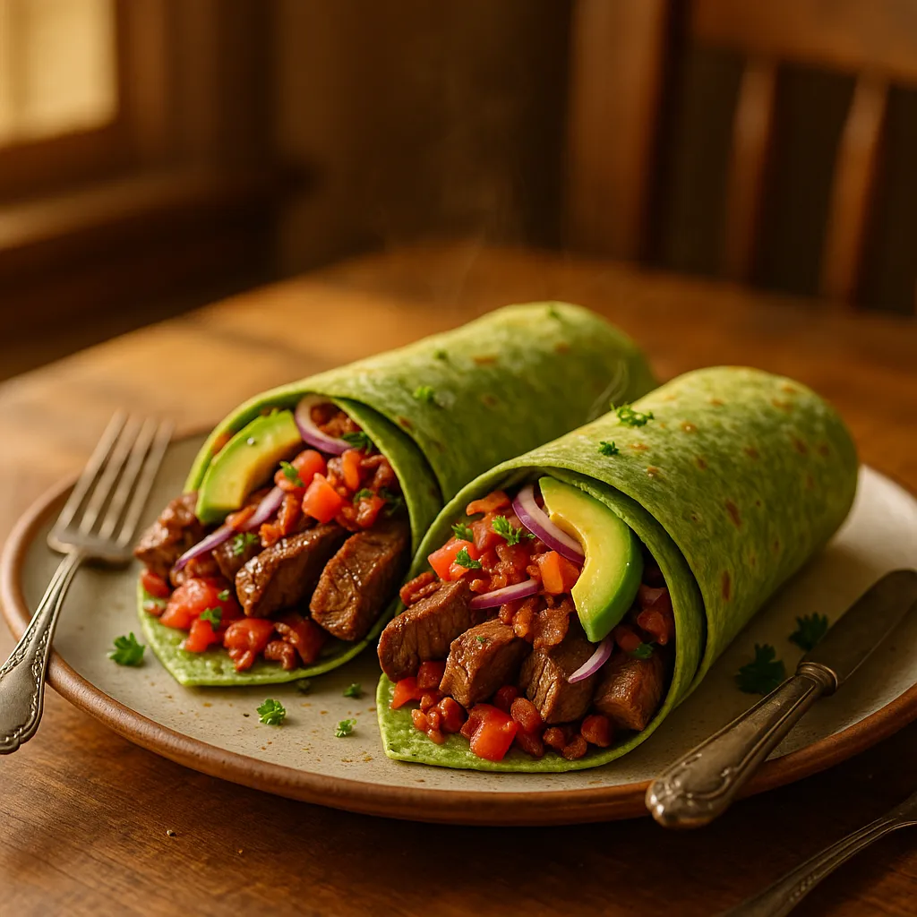 Carne Asada Caesar Wrap