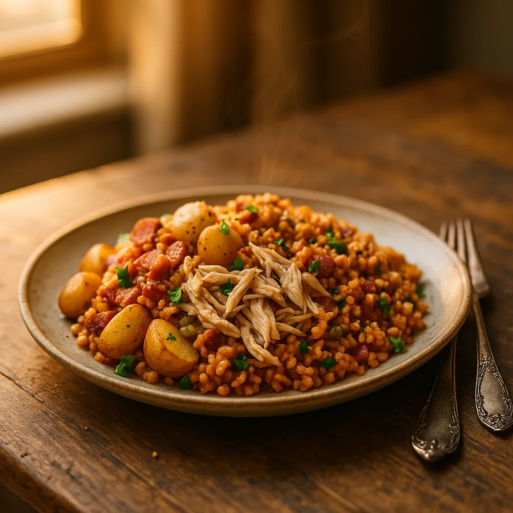 Chicken Bacon Ranch Chipotle Rice And Potatoes