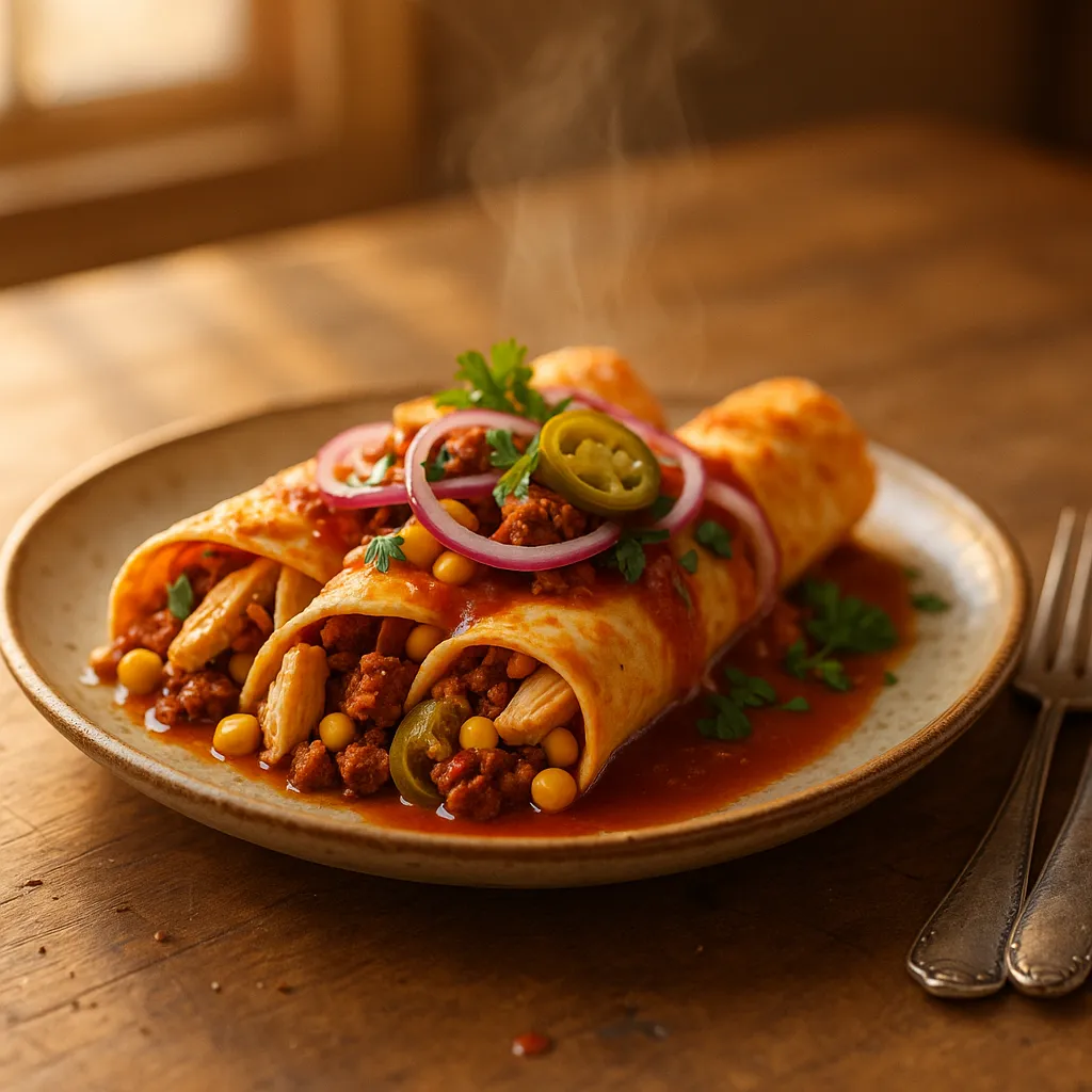 Chicken Enchiladas Crockpot