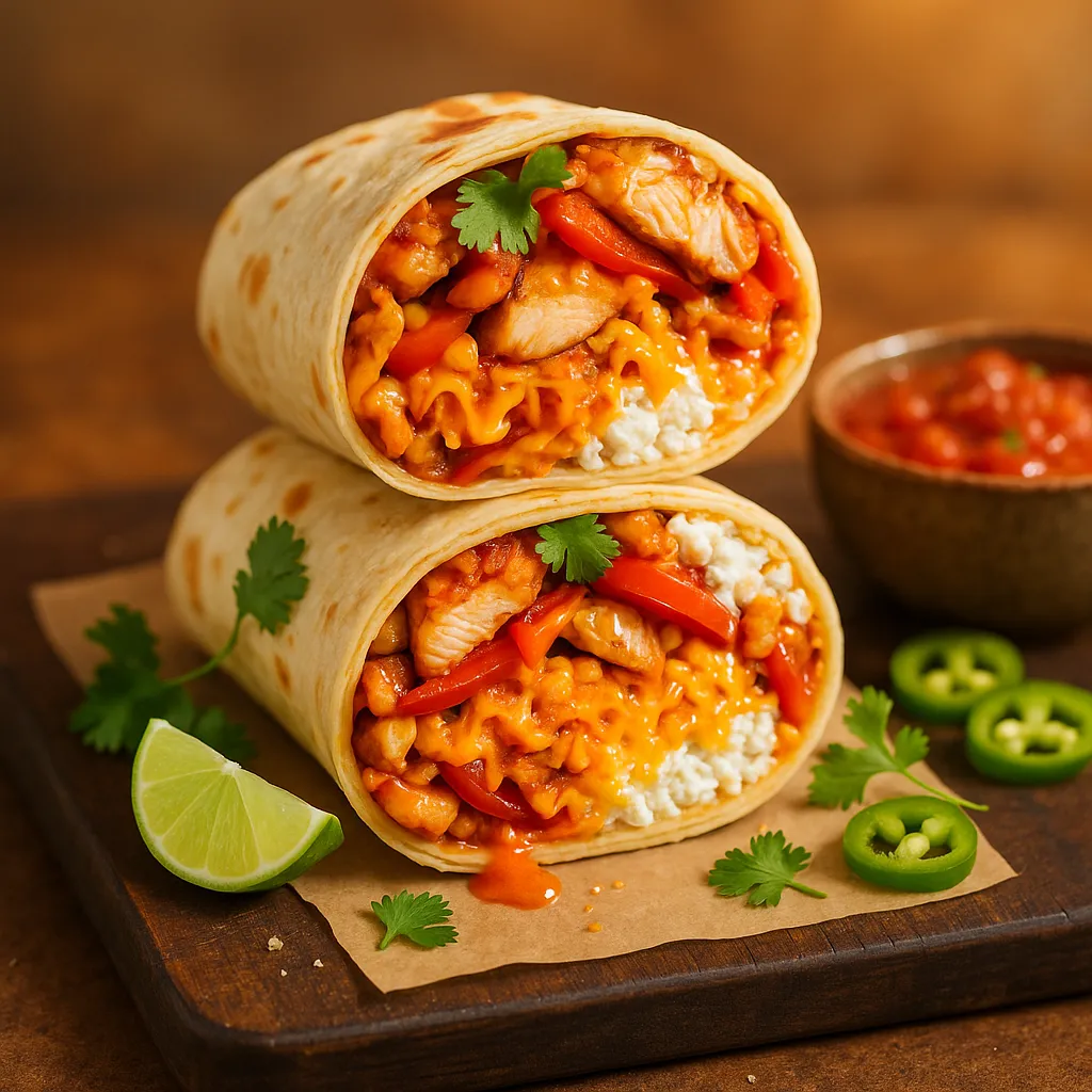 Chicken Fajita Burrito