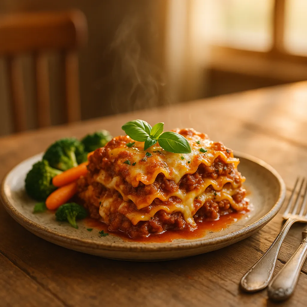 Crockpot lasagna