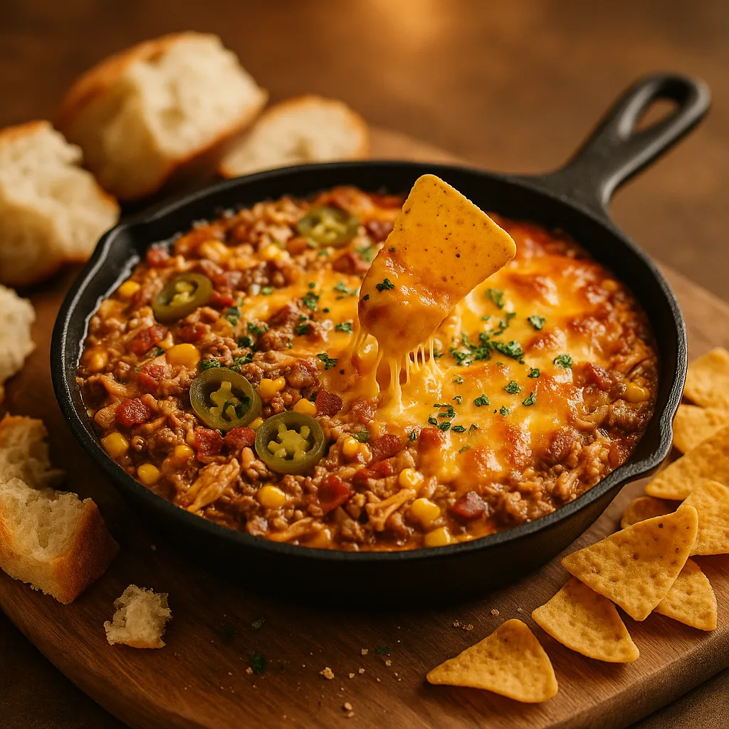 Frito Pie Crockpot Dip