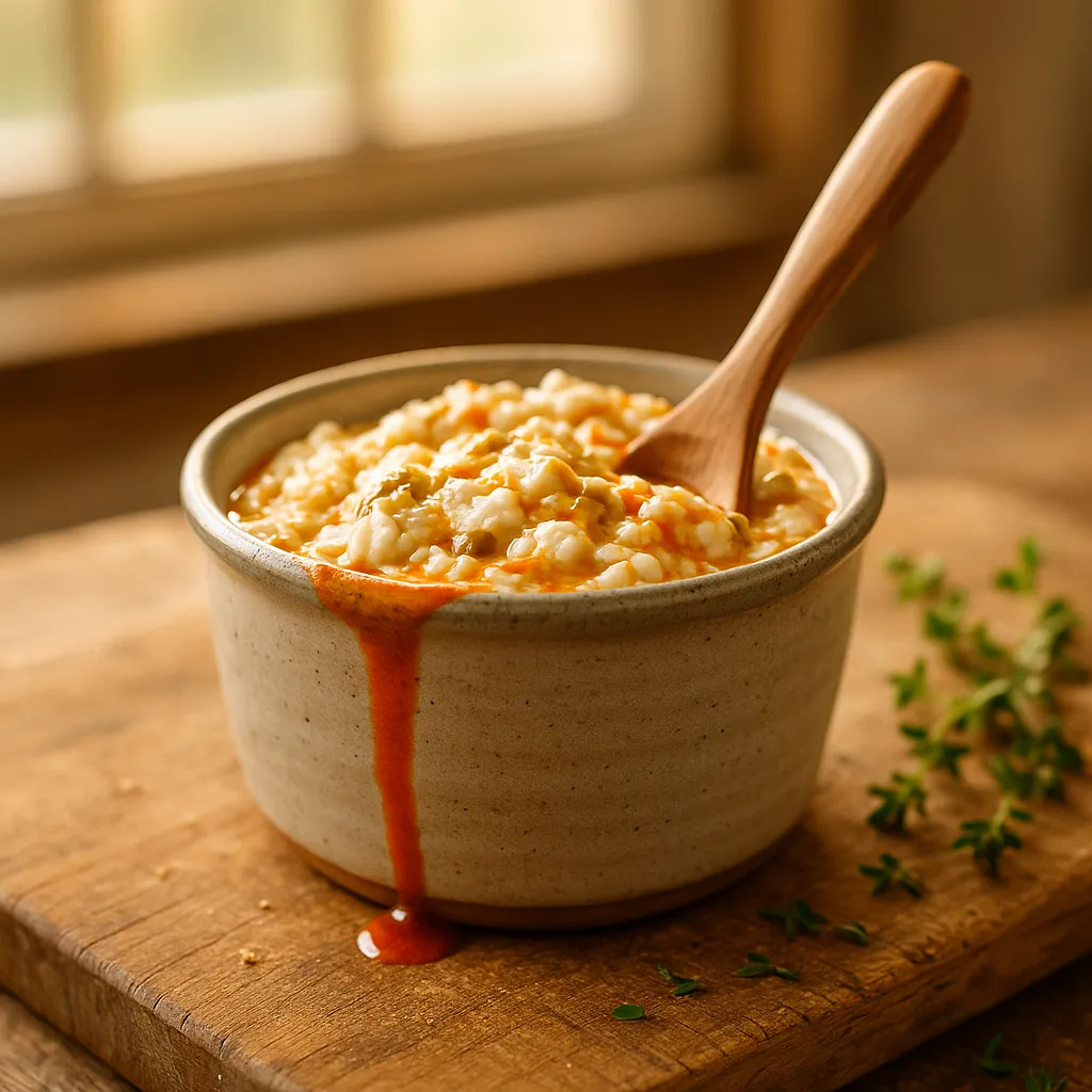 Goat cheese chalua hot sauce