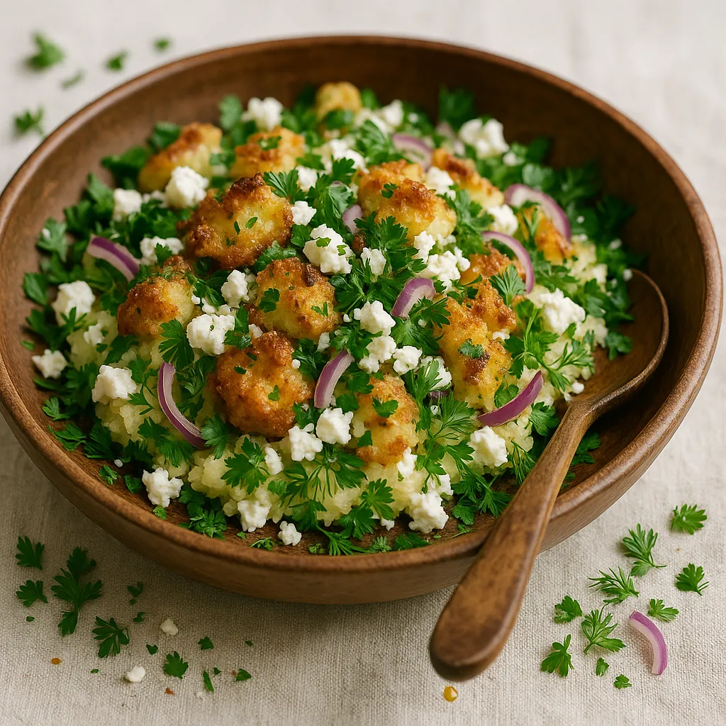 Mediterranean Potato Crunchies