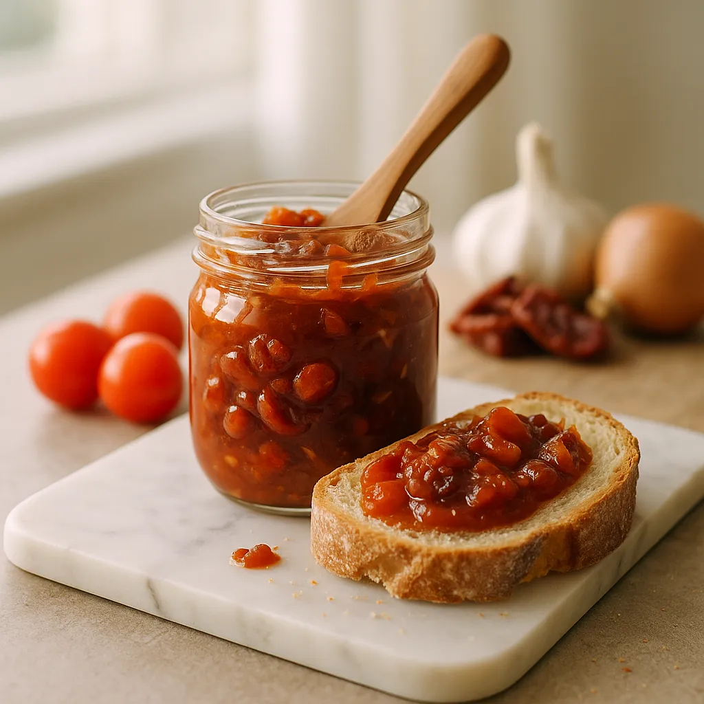 Pepperoni Cherry Tomatoe jam