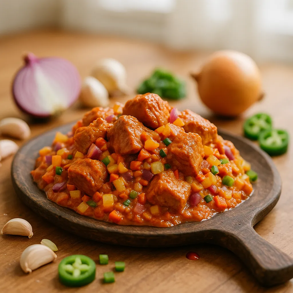 Pork Shoulder Tikka Masala Crockpot