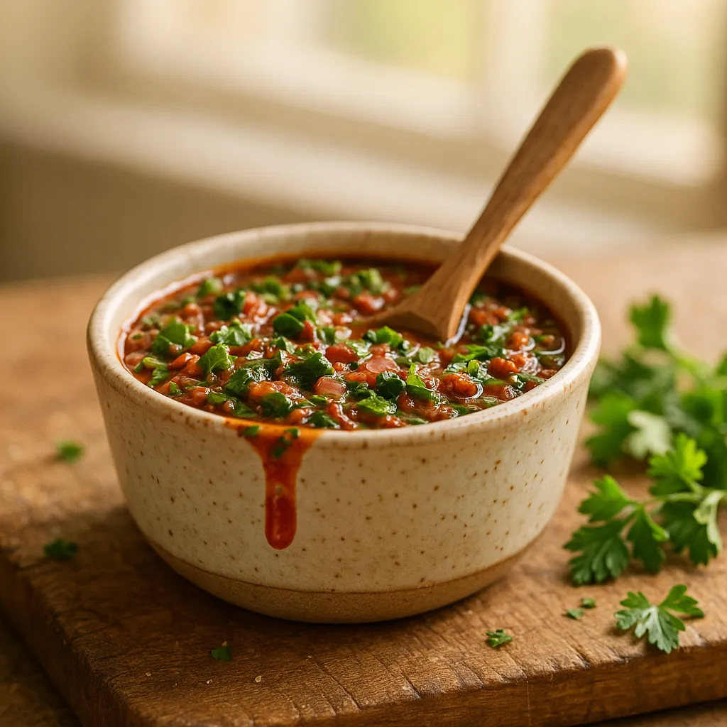 Red Creamy Chimmichri Sauce