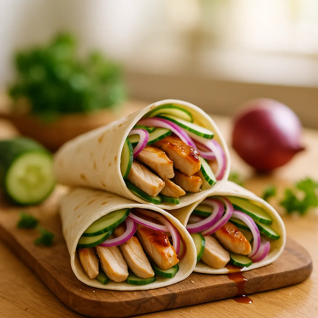 Teriyaki Chicken Wrap