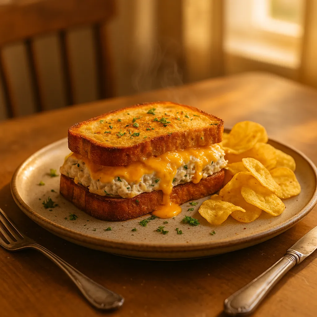 Tuna Salad Melt Sandwich