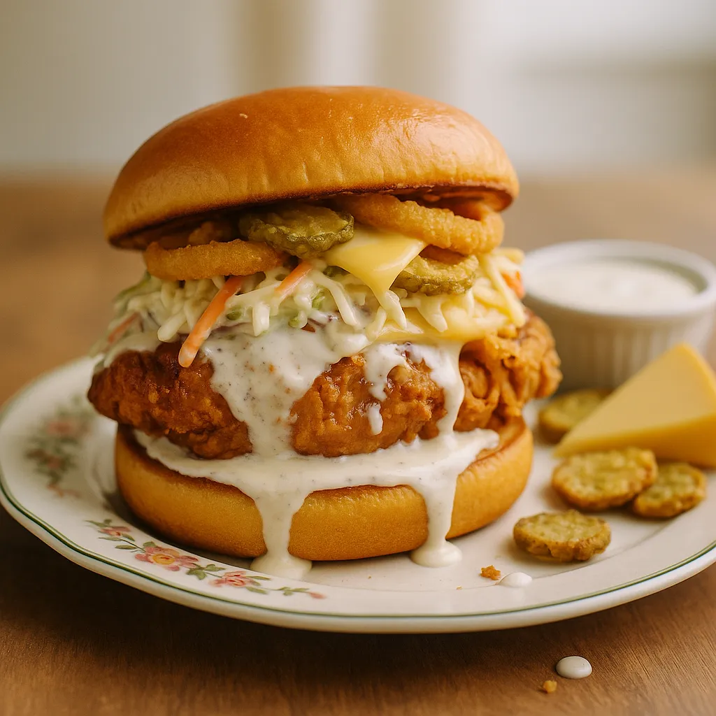 Alabama White BBQ Sauce Chicken Sandwich