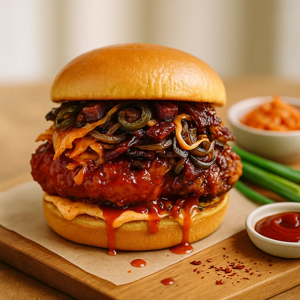 Korean BBQ Chicken Sandwich