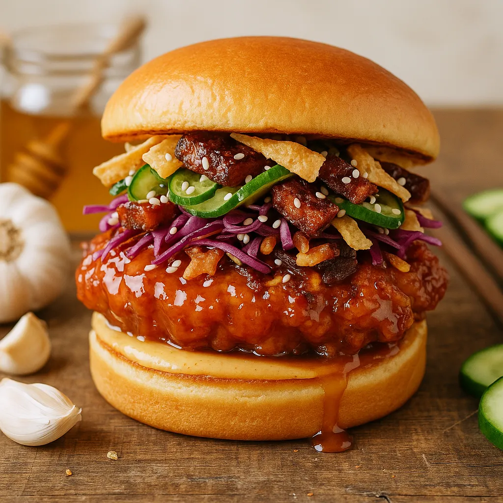 Honey Garlic Chicken Sandwich