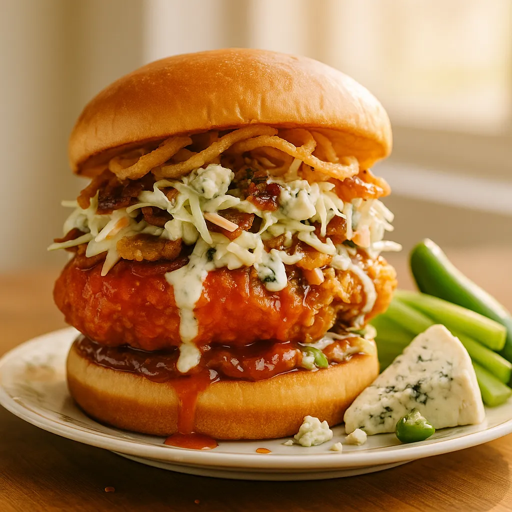 Buffalo Blue Cheese Chicken Sandwich
