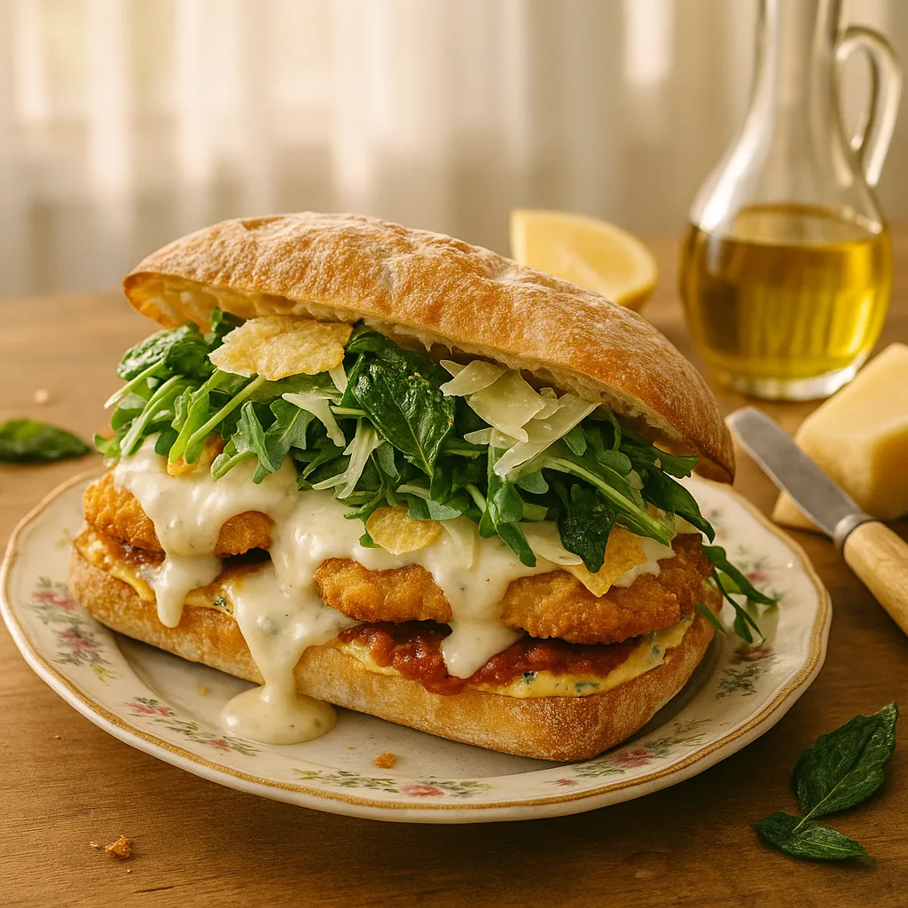 Garlic Parmesan Chicken Sub