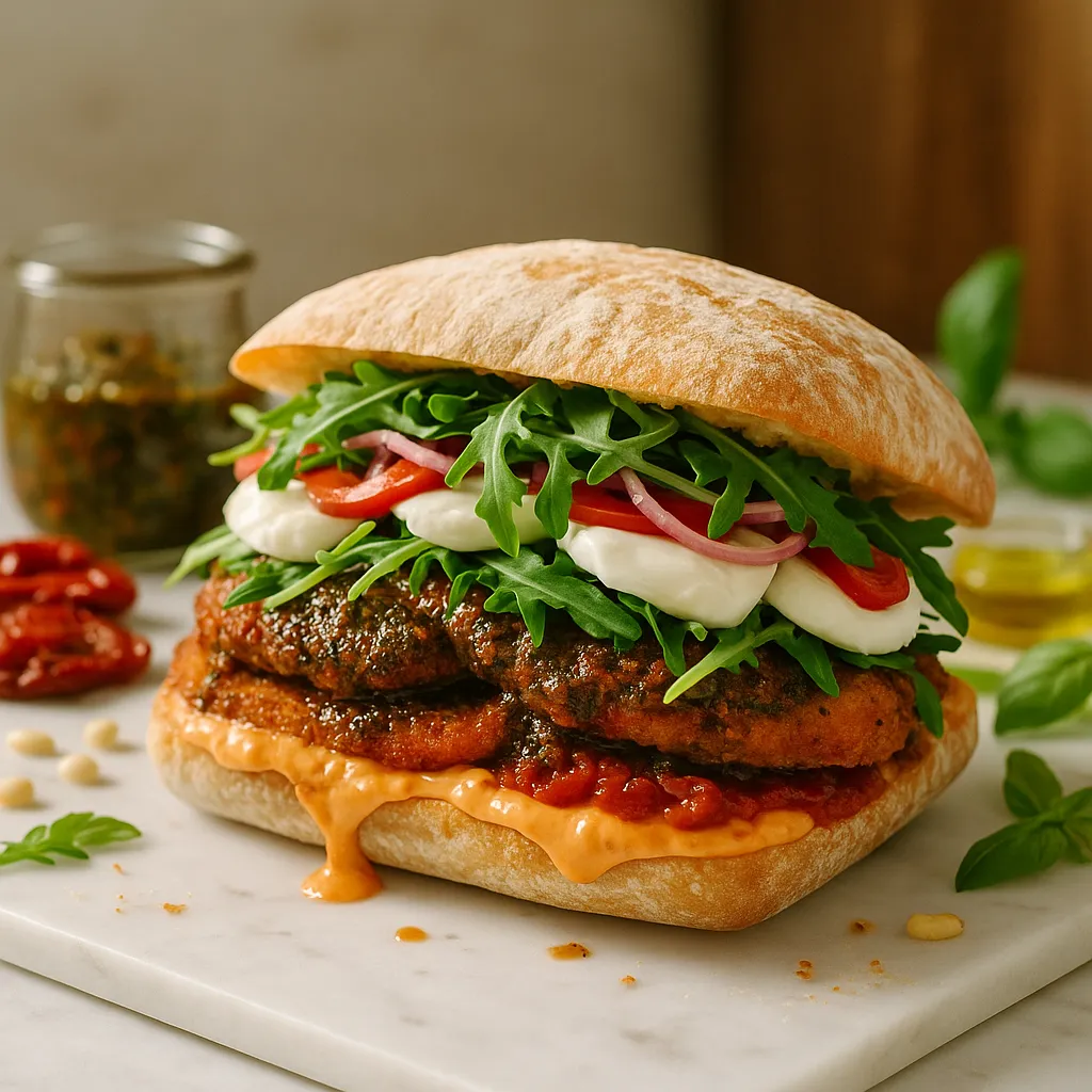 Sun-Dried Tomato Pesto Chicken Sub