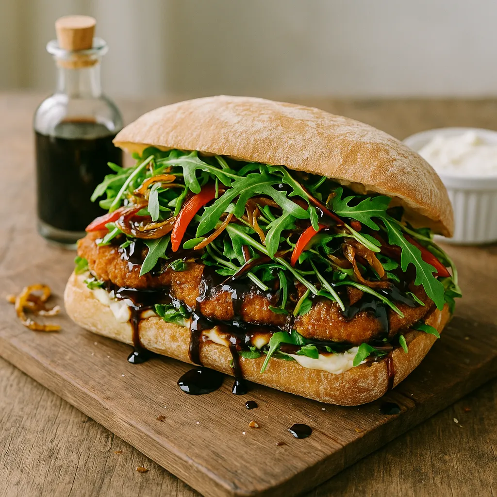 Balsamic Glaze Chicken Sub