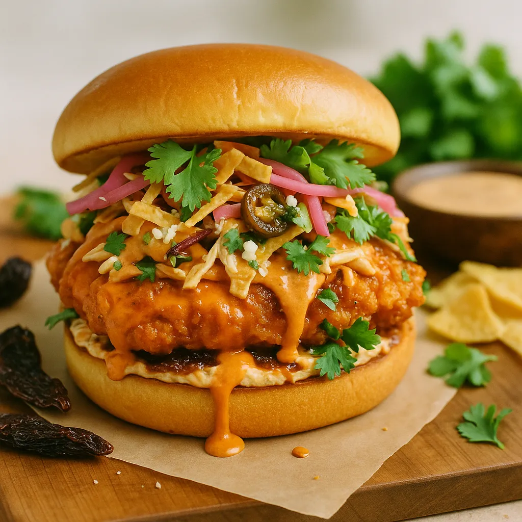 Chipotle Adobo Crema Chicken Sandwich