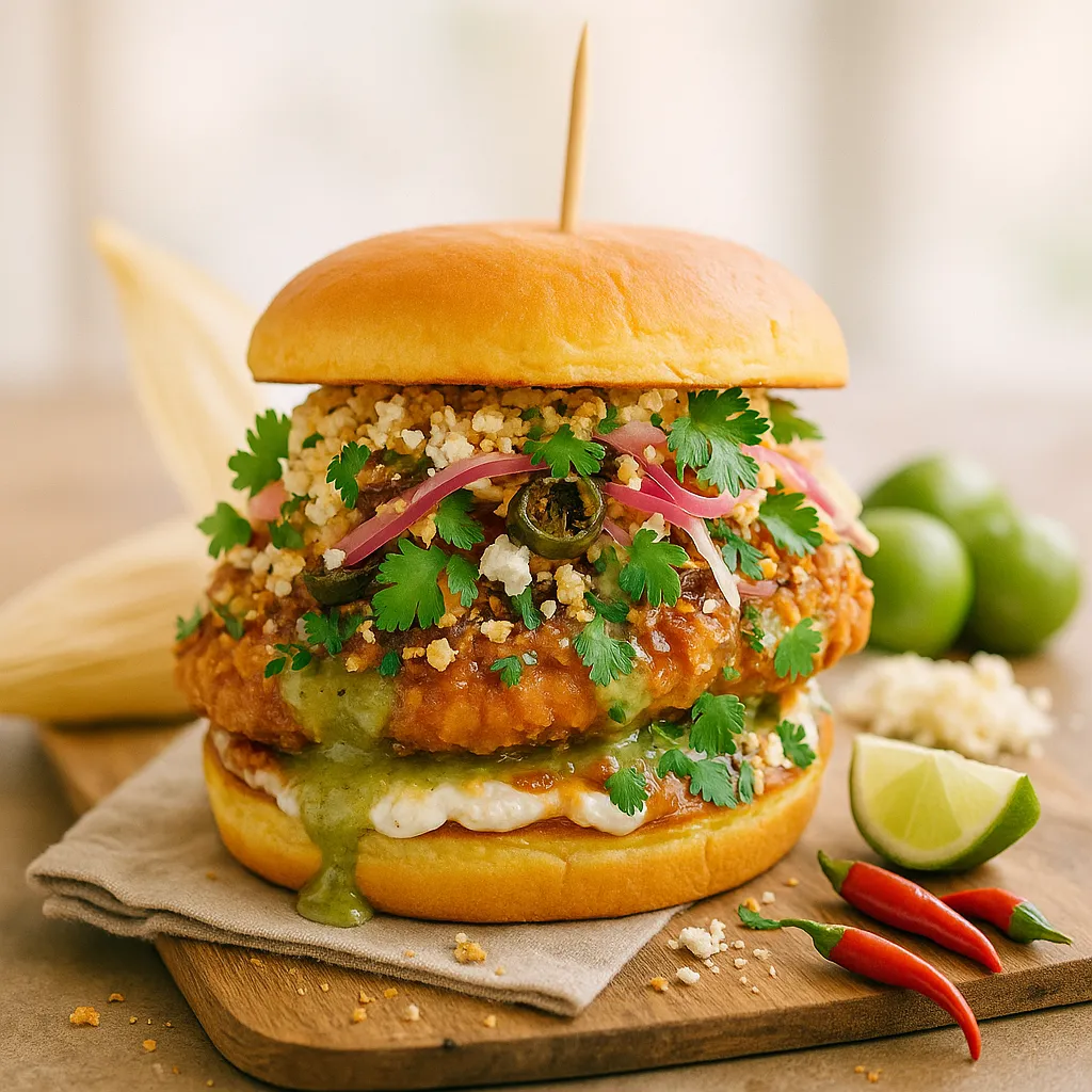 Tamale Chicken Sandwich