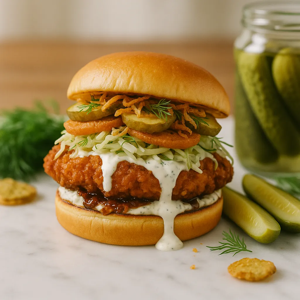 Dill Pickle Chicken Sandwich