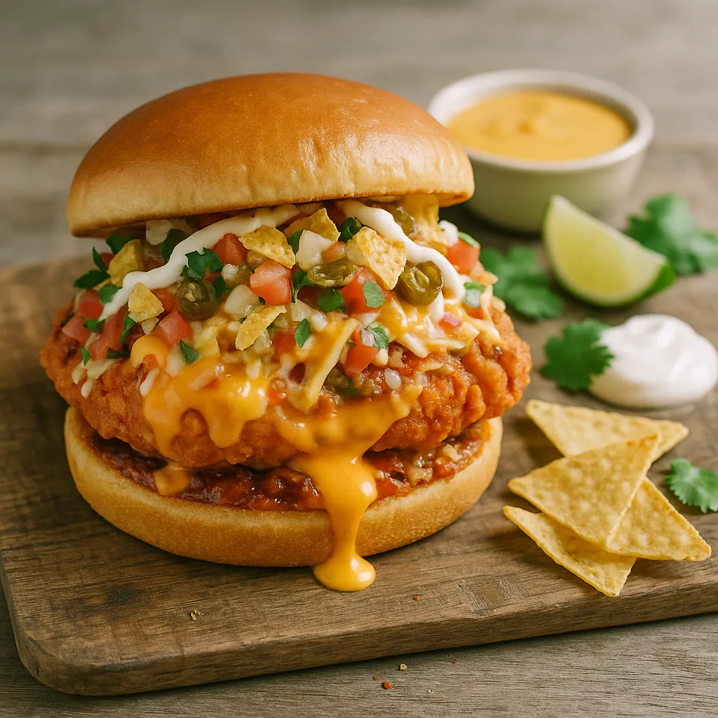 Loaded Nachos Chicken Sandwich
