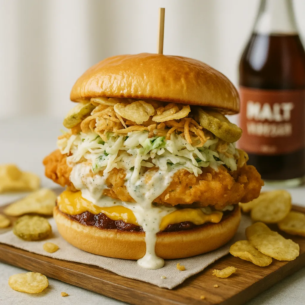 Salt & Vinegar Chips Chicken Sandwich