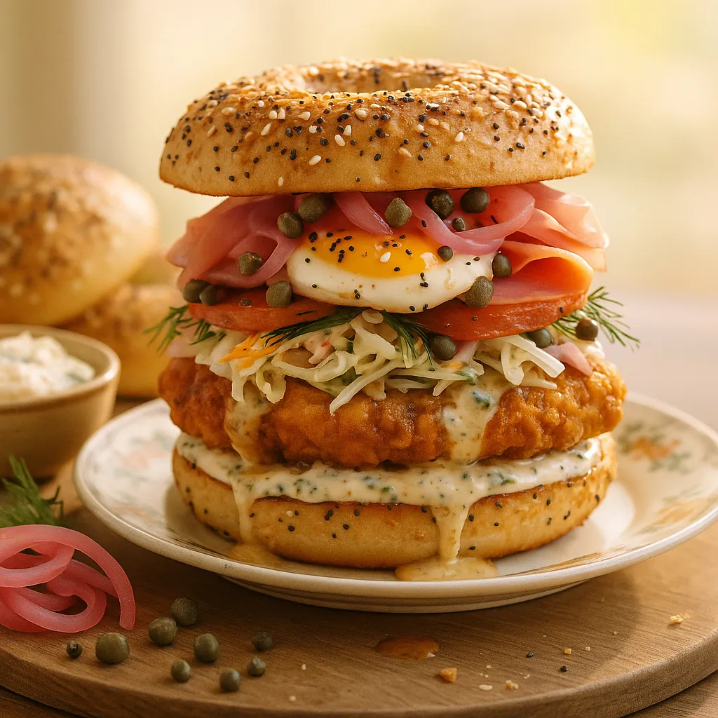 Everything Bagel Chicken Sandwich