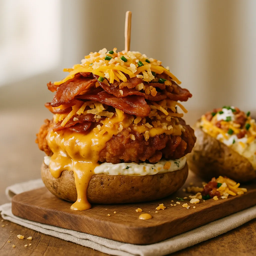 Loaded Baked Potato Chicken Sandwich