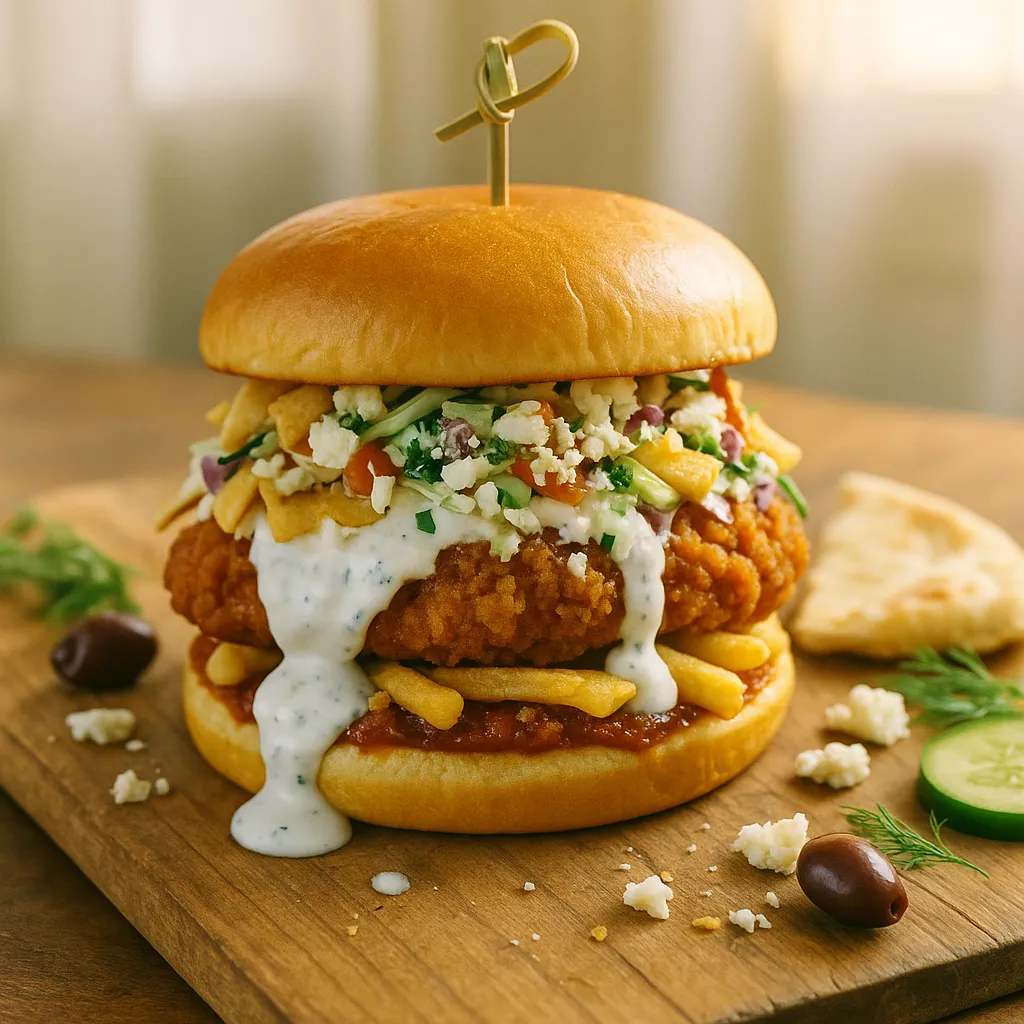 Gyro Tzatziki Chicken Sandwich