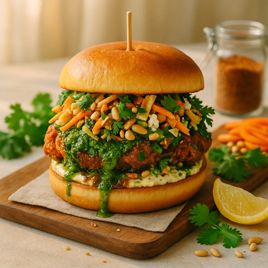 Chermoula Chicken Sandwich